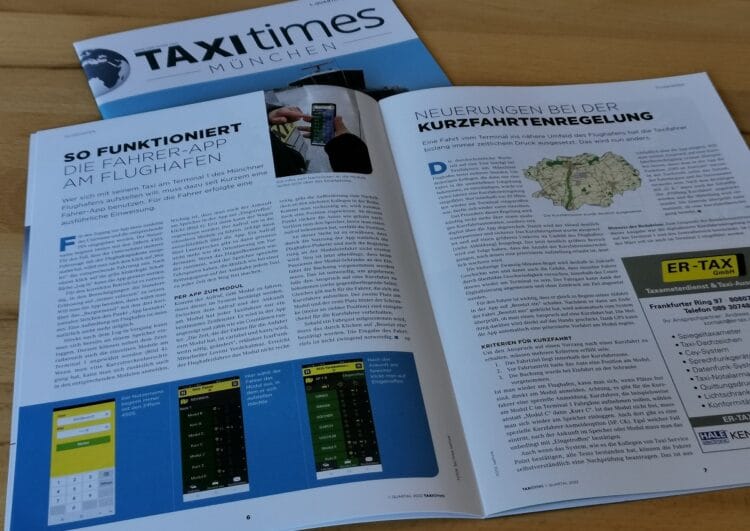 Flughafen: Taxi-Koordination über eine Fahrer-App