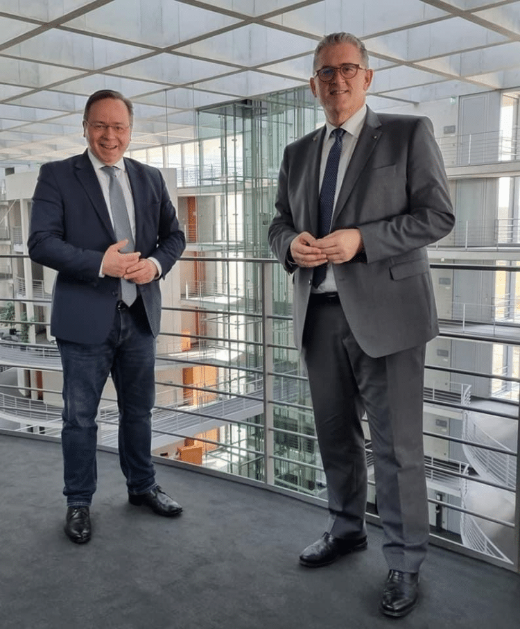 Michael Donth unterstützt Patrick Meinhardt