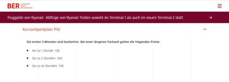 Gebührenänderung am BER soll das Taxigewerbe schützen