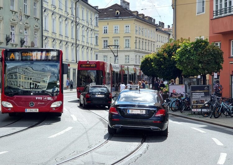 Punktefalle Rechtsüberholen