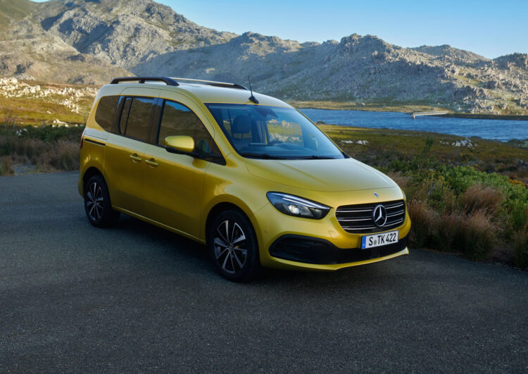 Mercedes T-Klasse: Premiere für einen Hochdachkombi