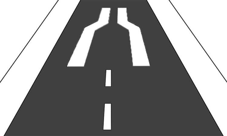 Wer hat Vorfahrt bei Straßenverengung?