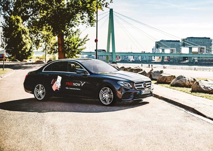 Free Now wird auch in Essen und Bonn zum Taxi-Konkurrenten