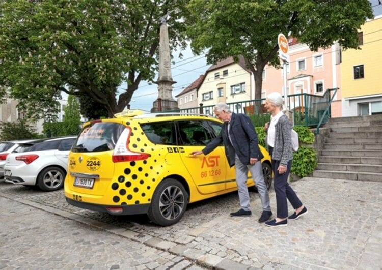 On-demand per Taxi: Linzer Anrufsammeltaxi bekommt eine zwölfte Anbindung