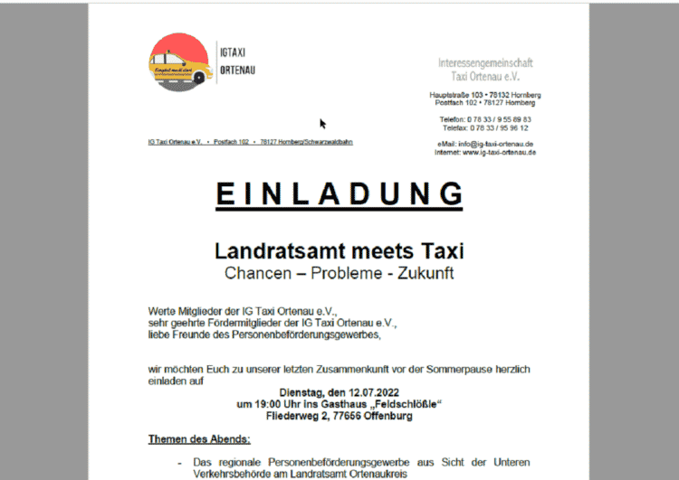 Taxi Times startet Aktion 18.000
