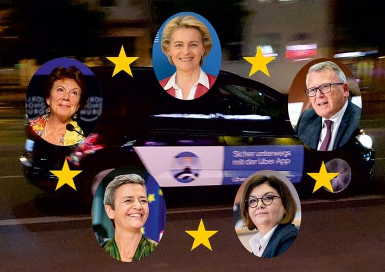 Uber-Files: Europäisches Taxigewerbe demonstriert am 8.9. in Brüssel