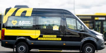 Neuer Rufbus mit neuer Flotte im Osten Berlins gestartet