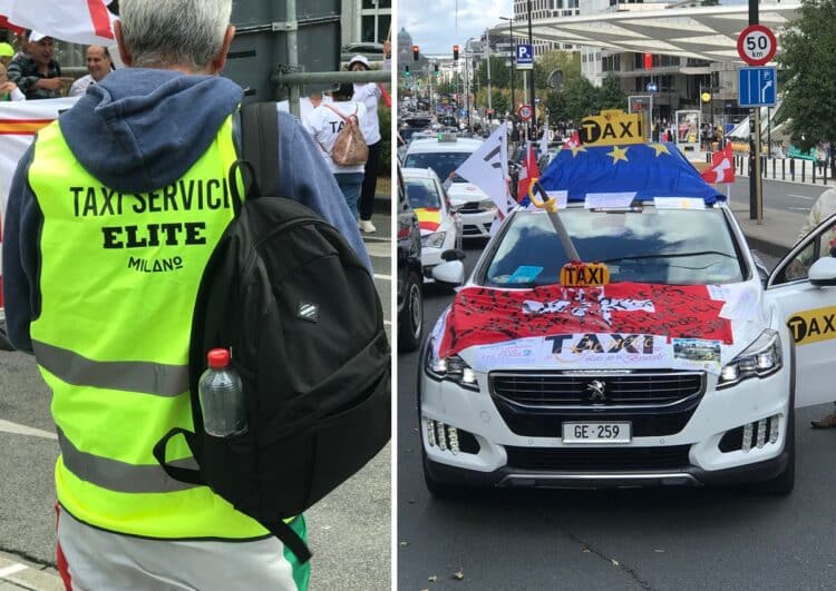 Uber-Files-Skandal: Brüsseler Taxi-Demo zeigt Einheit und Spaltung im Gewerbe