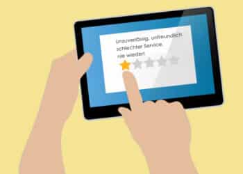 Negative Google Bewertung: Muss ich mir das gefallen lassen?