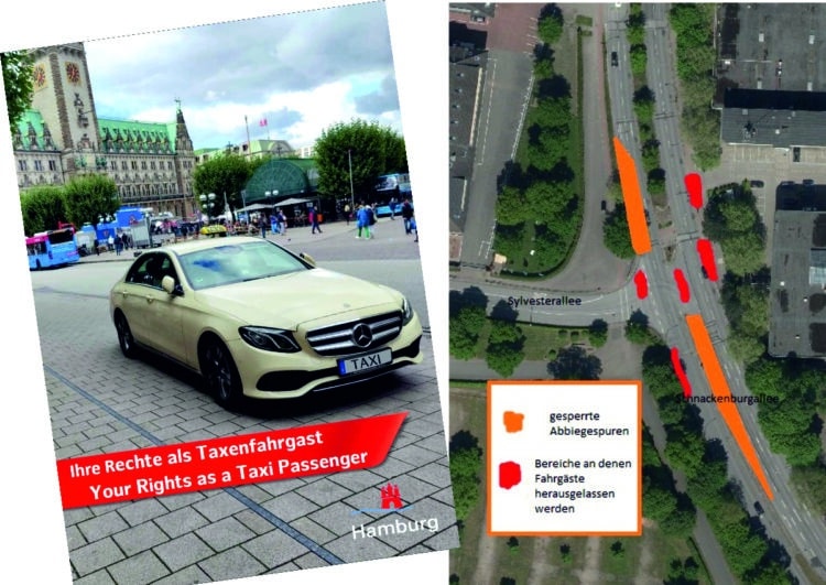 Hamburger Behörden reagieren auf Fehlverhalten von Taxifahrern