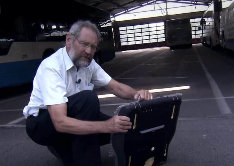 Berufskraftfahrer lässt selbst erfundene, belüftete Sitzmatte patentieren