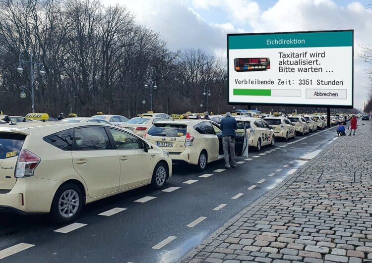 Der Tarif-Stau bei den Eichdirektionen