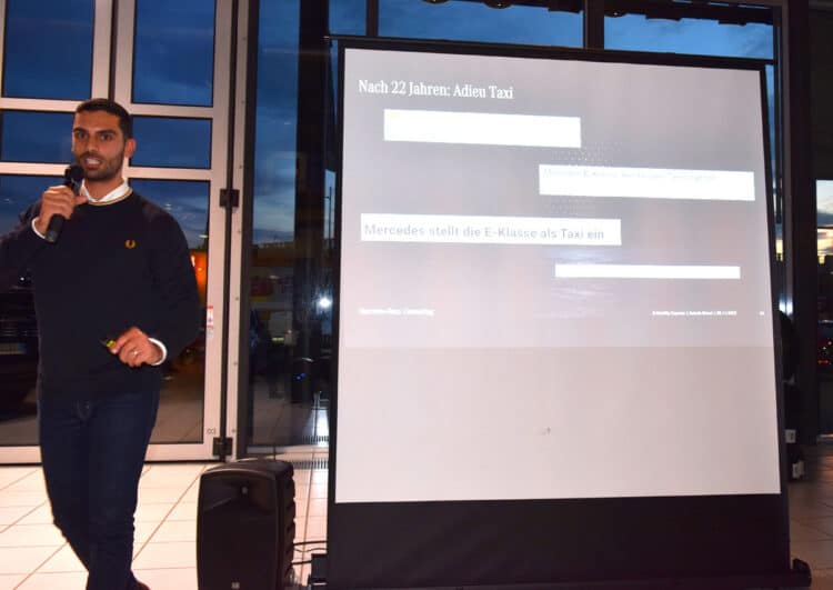IG Taxi Ortenau zu Gast bei einem Mercedes-Händler