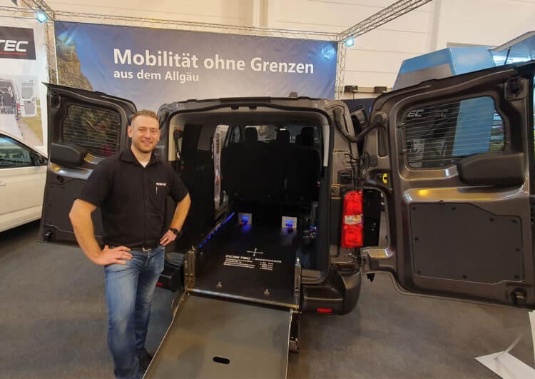 Die Rolliumrüster auf der Europäischen Taximesse