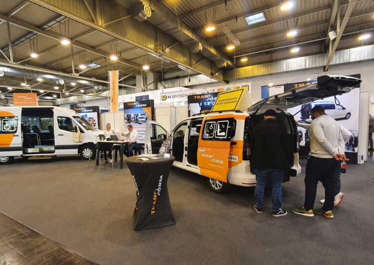 Die Rolliumrüster auf der Europäischen Taximesse