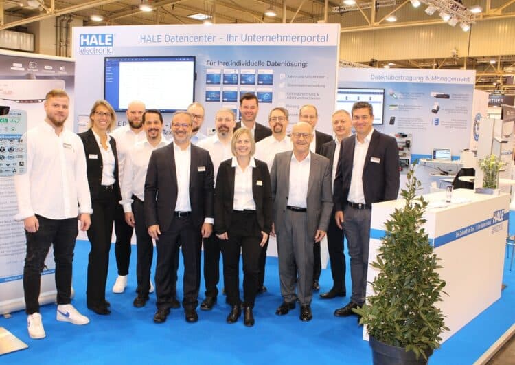 Hale präsentiert seinen neuen Taxameter