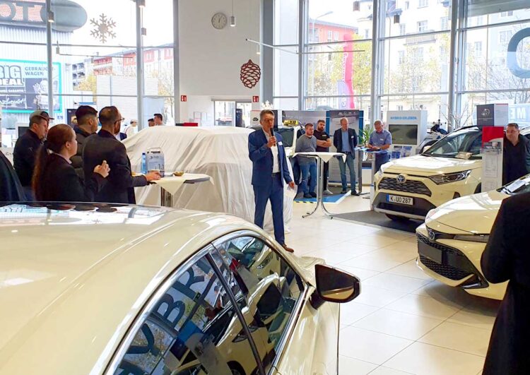 Hausmesse von Münchner Toyota-Händler: ein voller Erfolg