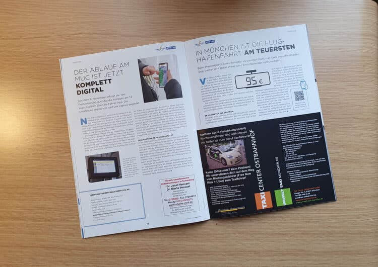 Münchner Thesen für eine bessere Taxi-Zukunft