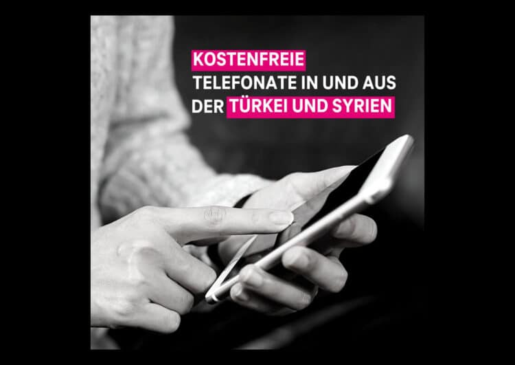 Kostenfreie Telefonate in die Erdbebenregion