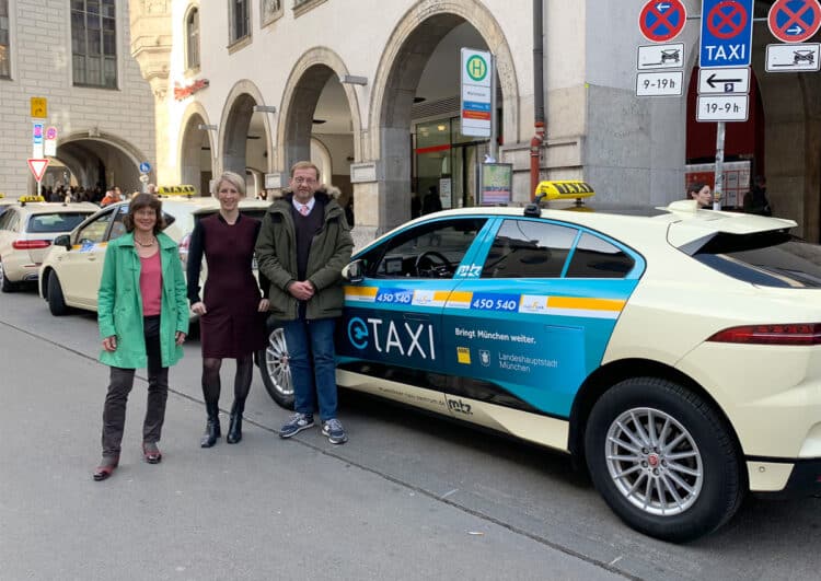 Neuer Rückenwind für Münchner E-Taxi Förderung