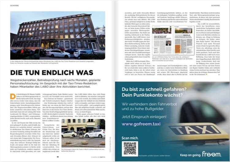 LABO: Uber-Shuttle beim Bundespresseball sind klassische Mietwagen