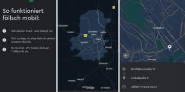AST in Fulda: auch als App-Sammeltaxi buchbar