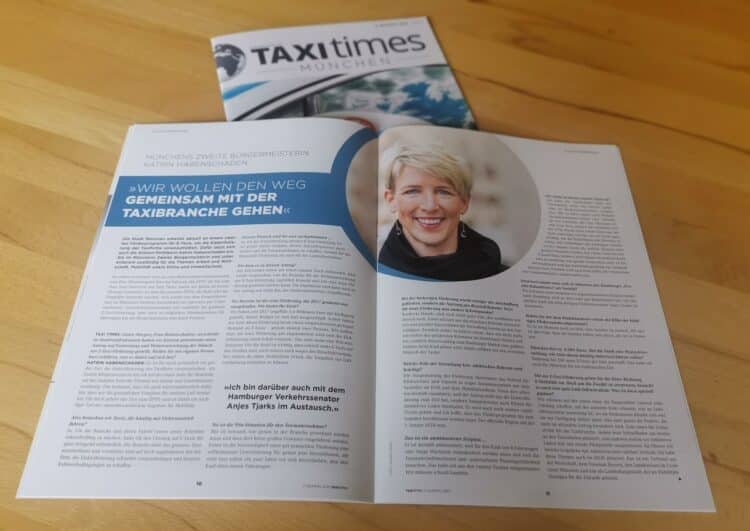 Mutmacher für das Münchner Taxigewerbe