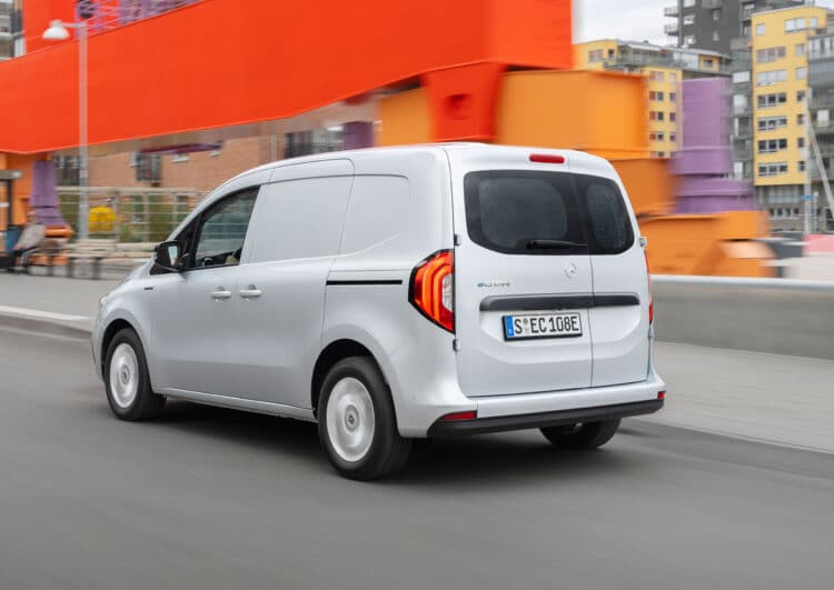 Mercedes eCitan hat die gewerbliche Personenbeförderung im Blick