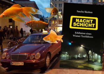 Die Heizdeckenfahrt und die Vergesslichkeit der Goldfische in einem Taxibuch