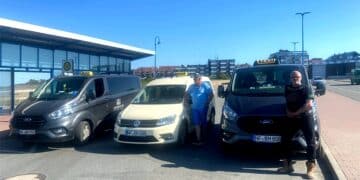 Hartes Geschäft auf einer Insel mit nur vier Taxifahrern