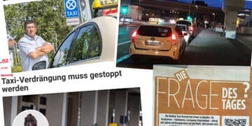 Springer-Boulevardblatt beklagt „Taxi-Verdrängung“, wirbt aber zugleich für Uber