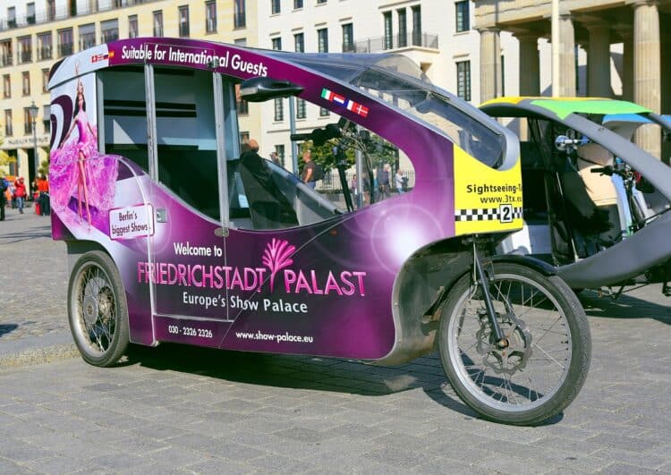 Touristenfalle unreglementiertes Rikscha-Taxi