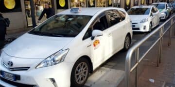 Italienische Unfallvermeidung durch staatliche Taxi-Zuschüsse