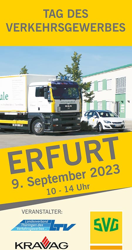 Tag des Verkehrsgewerbes in Erfurt