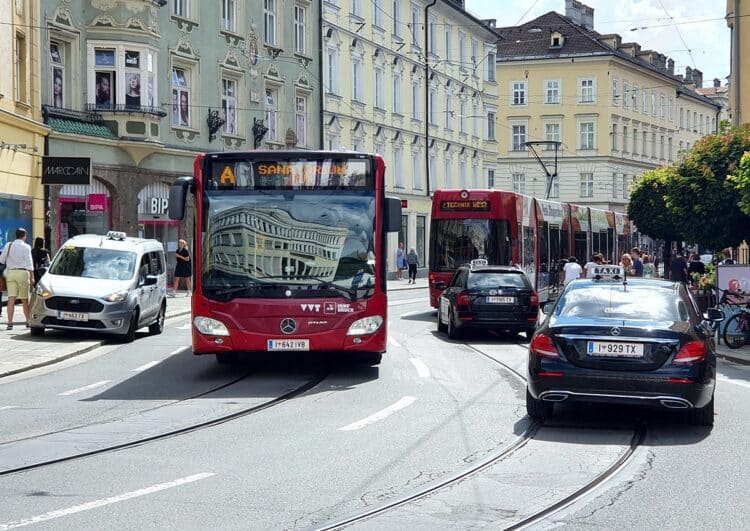 Uber in Innsbruck: bisher wenig beachtet