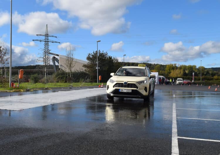 Fahrsicherheitstag: Für 40 Taxler ein besonderes Erlebnis