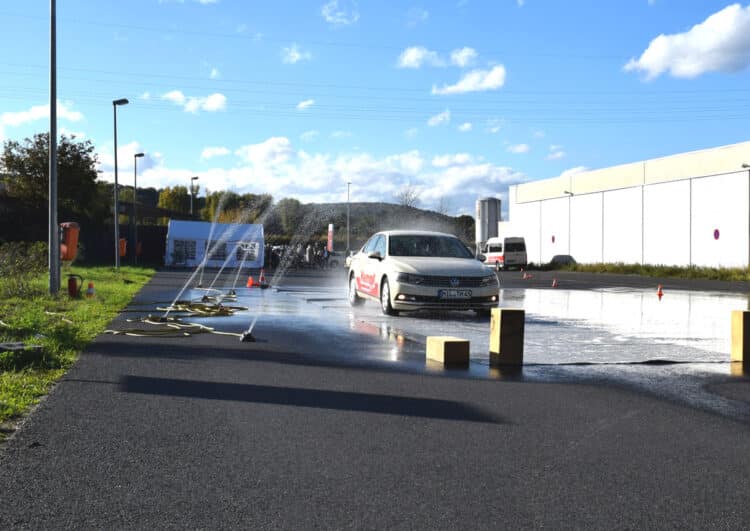 Fahrsicherheitstag: Für 40 Taxler ein besonderes Erlebnis