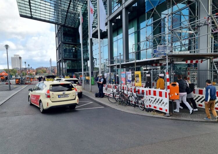 Taxihalte am Europaplatz verschwunden – Schreiner, übernehmen Sie!