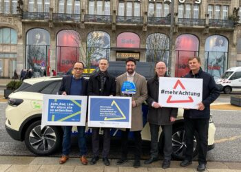 Taxis und Fahrradfahrer: mehr Achtung füreinander