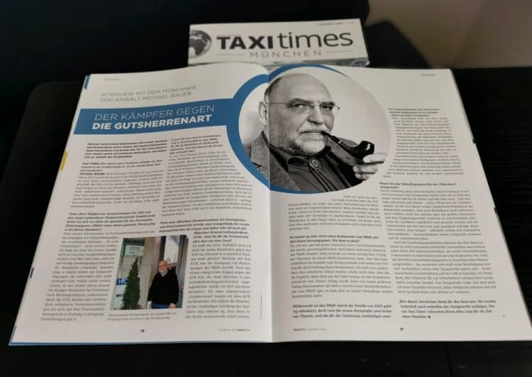 20 Jahre Taxi-Organisation am Münchner Flughafen