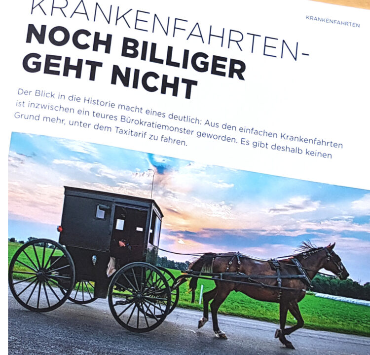 Deutschlands Taxitarife – Bürokratiemonster Krankenfahrten – Nio ET7