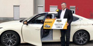 Berliner Taxifahrer bekommt für seine Hilfsbereitschaft 1.000 Euro