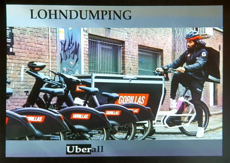 Kunstperformance gegen Uber – Fakten