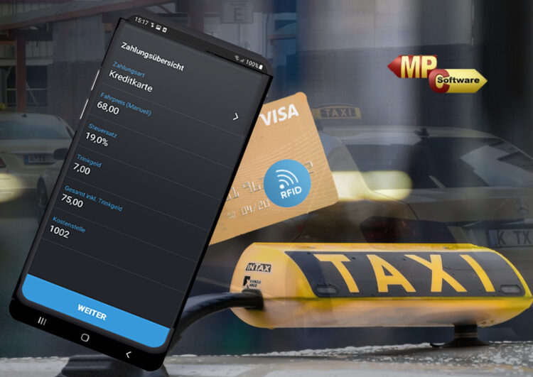 Taris-Software: Kartenzahlung jetzt direkt über Fahrer-App möglich