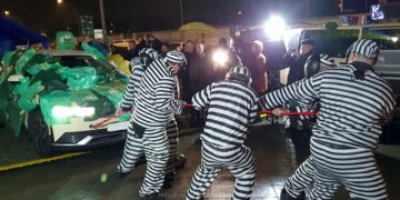 Wenn Uber-Protest zur Taxi-Kunst wird