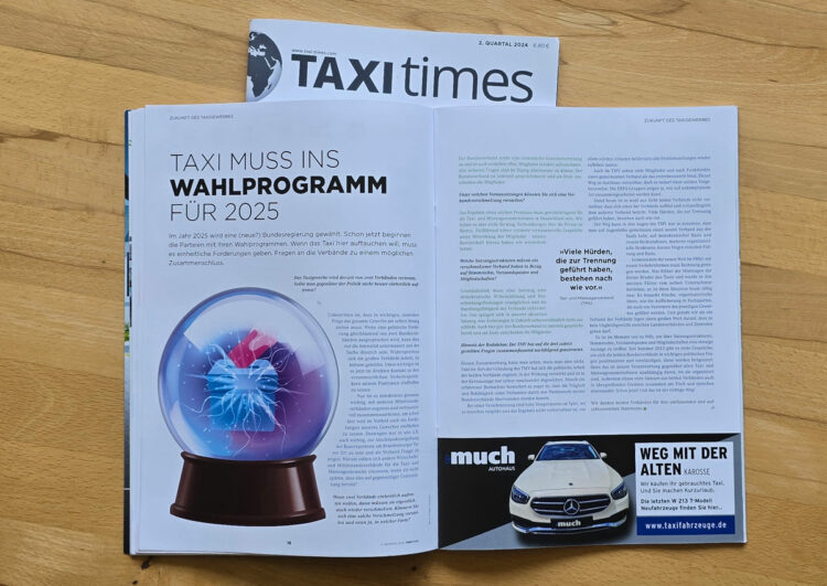 Zukunft des Taxigewerbes: Statements der Taxiverbände