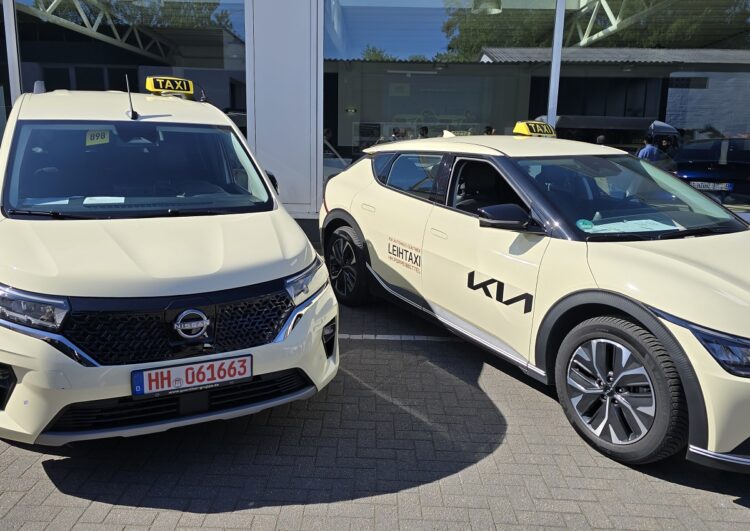 Premierenzeit beim Hamburger E-Taxentag