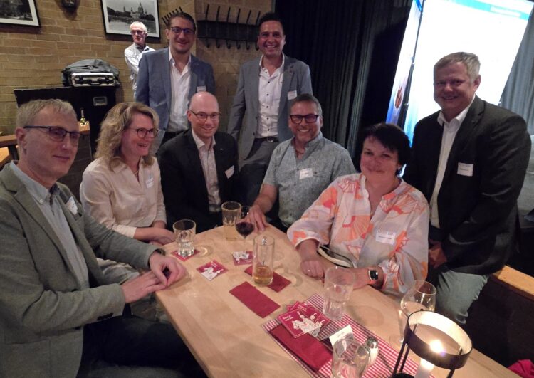 Der Dank an die Krankenkassen beim Currywurstabend