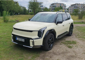 EV9: Kias neues E-Taxi bietet Platz für sieben Personen