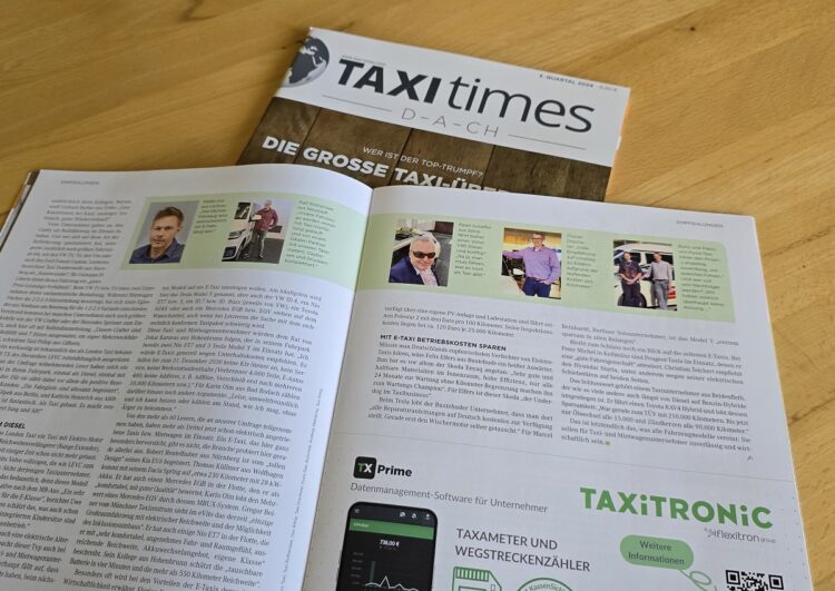 Neue Taxi-Times-Ausgabe erschienen: Eine Taxi-Übersicht in Quartett-Form